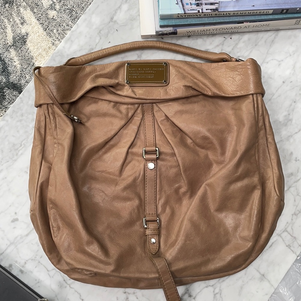 Marc by Marc Jacobs leather hobo bag